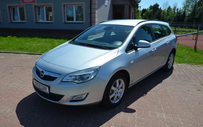 samochody osobowe Opel Astra cena 26900 przebieg: 183000, rok produkcji 2012 z Przysucha